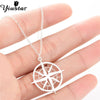 Stainless Steel Pentagram Steampunk Satan Fork Necklaces Hidden Devil Chokers  Jewelry for Women Men Vintage Hero Symbol