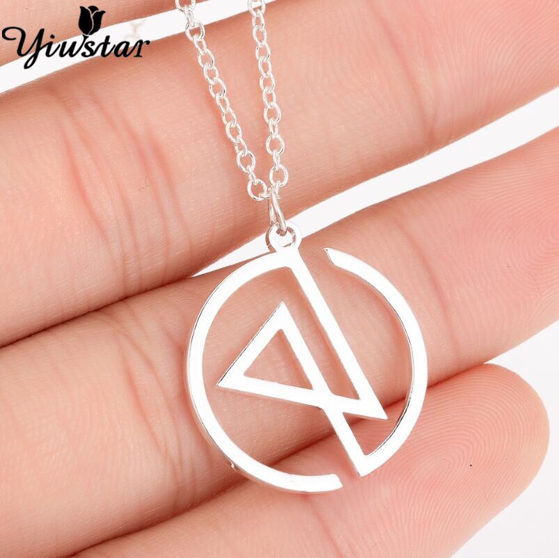 Stainless Steel Pentagram Steampunk Satan Fork Necklaces Hidden Devil Chokers  Jewelry for Women Men Vintage Hero Symbol