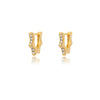 Stainless Steel Sun Flower Earrings For Women Gold Color Cute Hollow Floral Hoop Earrings 2023 Trend Jewelry brincos femme