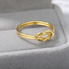 Stainless Steel Twist Rings For Women Men Gold Color Geometric Irregular Ring 2023 Costume Jewelry Gift Anillos Mujer