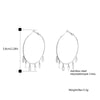 Stainless steel Hoop Earring Heart Letters LOVE oversized Earings For Women’s Anniversary Wedding Gift Jewelry 2022