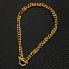 Stainless steel OT Toggle Clasp Thick Link Chain Necklace For Men Women Hip Hop Chunky Choker Necklace Male Jewelry Gift