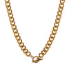 Stainless steel OT Toggle Clasp Thick Link Chain Necklace For Men Women Hip Hop Chunky Choker Necklace Male Jewelry Gift
