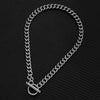 Stainless steel OT Toggle Clasp Thick Link Chain Necklace For Men Women Hip Hop Chunky Choker Necklace Male Jewelry Gift