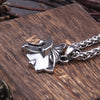 Stainless steel Pendant Wizard Medallion Pendant Necklace Cat Head Necklace U Pick Color Halloween Necklace & Pendants