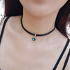 Star Moon Pendant Choker Necklace Classic Vintage Choker Gothic Retro Clavicle Chain Neck Jewelry
