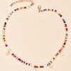 Star Pendants Chokers Bohemian Short Chain Necklaces for Women Multi-colored Beads Collar Perosnality za Neck Jewelry