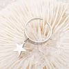 Star Rings For Women 2022 Stainless Steel Adjustable Couple Female Ring for Finger Boho Jewelry Gift