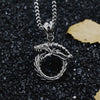 Star Style Ouroboros Men's Necklace Pendant Creative Personality Men's Party Club Jewelry Necklace Accessories