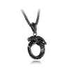 Star Style Ouroboros Men's Necklace Pendant Creative Personality Men's Party Club Jewelry Necklace Accessories