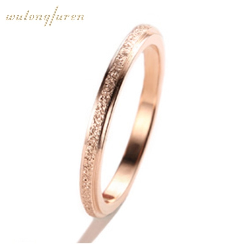 Star style Gold /Silver Plated Grinding Rings Never Fade Titanium Steel Fashion Jewelry 2020 New Design Woman and men Free Shipp
