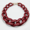 Statement Acrylic Long Chain Necklace For Women Bohemian Big Chunky Chain Link Necklaces Pendants Women Jewelry Gifts