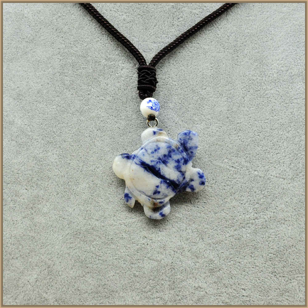 Statement Necklace Women Black Matt Natural Stone Men Jewelery Maxi Necklaces Long Collier Vintage Bijoux Energy Men's Jewelry