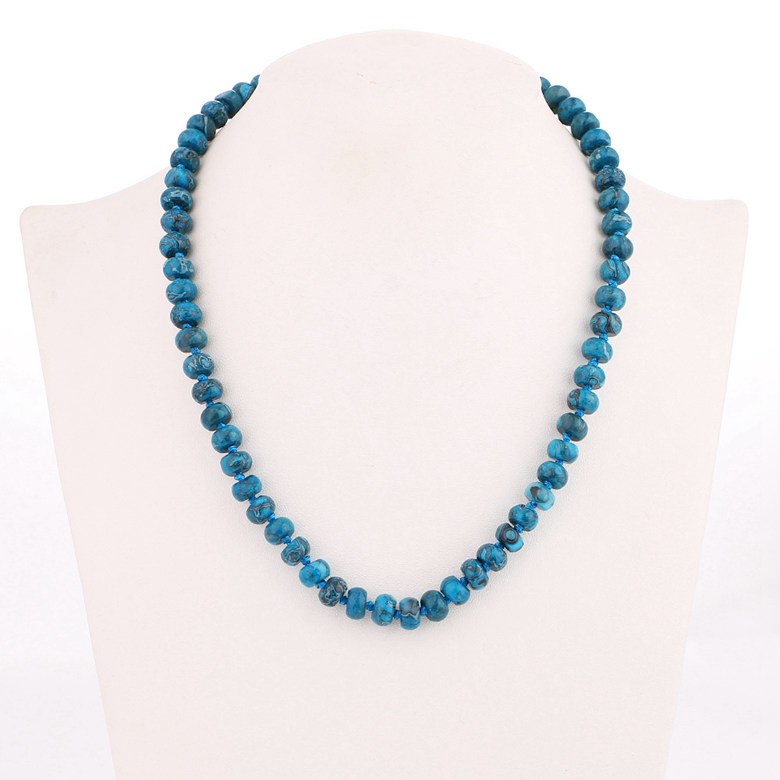 Statement Necklace Women Short Chain Natural Stone Jewelry Power Crystal Female Yoga Healing Choker Men Bohemian Necklace Prayer