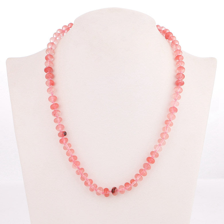 Statement Necklace Women Short Chain Natural Stone Jewelry Power Crystal Female Yoga Healing Choker Men Bohemian Necklace Prayer