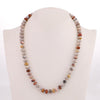 Statement Necklace Women Short Chain Natural Stone Jewelry Power Crystal Female Yoga Healing Choker Men Bohemian Necklace Prayer