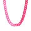Statement Thick Long Chain Necklaces For Women Boho Colorful Plastic Collar Choker Necklaces FashionParty Jewelry Gift
