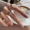Steampunk 925 Stamp Woman Rings Vintage  Quality Summer Trendy Jewelry 2022 Dropship Suppliers Gift GaaBou Jewellery