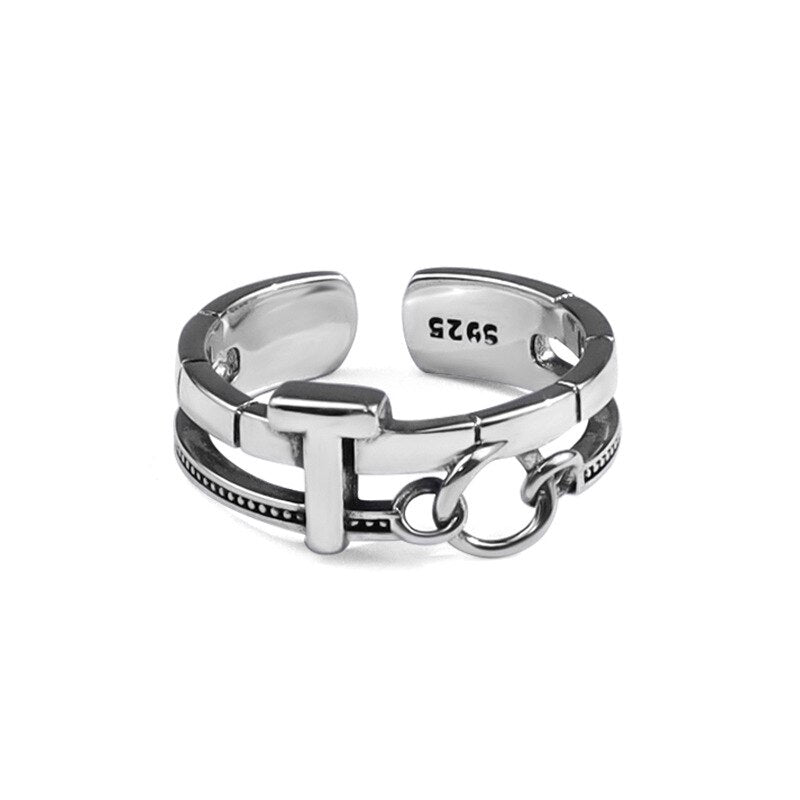 Steampunk 925 Stamp Woman Rings Vintage  Quality Summer Trendy Jewelry 2022 Dropship Suppliers Gift GaaBou Jewellery