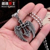 Steel soldier Stainless Steel Wing Cross Stone Pendant For Man Vintage Jewelry trendy accessory