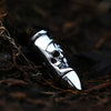 Steel soldier designer Bullet skull creative weapon memorial  Necklace necklace punk rock biker Stainless Steel jewelry