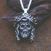 Steel soldier punk style Jesus stainless steel pendant necklace chain charm jewelry