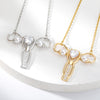 Stereo Uterus Necklace For Women Implying That It Is Everyone Responsibility To Love Women Stainless Steel Female Unique Jewelry
