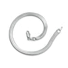Street all-match 4MM Blade Chain 925 sterling Silver Bracelet for Women Men party Wedding Fine Jewelry Holiday gifts