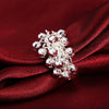 Street all-match 925 sterling Silver fine Grape beads pendant necklace rings for woman Jewelry sets wedding Party gifts