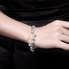 Street all-match Charms lovely Bells chain 925 sterling silver Bracelets for woman Wedding party gifts brands Jewelry