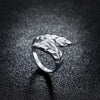 Street all-match jewelry 925 Sterling silver Rings For Women adjustable elegant Wedding Party custom Holiday gifts