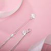 Street 925 Stamp Silver romantic lucky beads Chain Bracelet for Women party wedding accessories Fine Jewelry Gifts