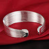 Street 925 sterling Silver Vintage Multi-line earring ring Bracelet bangle for women Jewelry set fine Party custom gifts