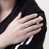 Street 925 sterling Silver Vintage Multi-line earring ring Bracelet bangle for women Jewelry set fine Party custom gifts
