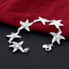 Street trend 925 sterling Silver Pretty starfish Bracelets for Women Wedding Party Christmas Gifts brands fine Jewelry