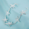 Street trend 925 sterling Silver Pretty starfish Bracelets for Women Wedding Party Christmas Gifts brands fine Jewelry