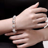 Street trend 925 sterling silver Creativity classic circle Bracelet for woman man Wedding party Gifts noble Jewelry