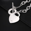 Street trend romantic heart Pendant 925 sterling silver Bracelets for woman fine jewelry Wedding party Christmas gifts