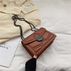 Studded Rivet Chain Brand PU Leather Crossbody Bags For Women 2022 hit Simple Shoulder Bag Lady  Small Handbags