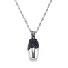 Style-Silver-Drifting-Bottle-Pendant-Lady-Mens-Circles-Eternal-Stainless-Steel-Metal-Necklace-Jewelry-Charms-Gift