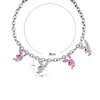 Stylish Choker Necklace Cubic Zirconia Rabbit Charms Rock&Roll Style 2021