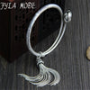Summer Handmade Bracelet Women Bohemian Brand Bangle Tassel S990 Bracelets Fish Lotus Carved Jewelry For Girl Wholesale 5mm 36G
