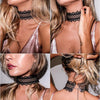 Summer Jewelry Accessories Sexy Hollow Out Lace Black Choker Necklace For Couple Lovers' N174