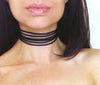 Summer Newest jewelry accessories white Multilayer Lace Tattoo choker necklace for couple lovers' N141