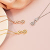 Summer Ocean Series Scallop Shell Conch Hippocampus Starfish Coconut Tree Pendent For Women Girl Dainty Chain Necklaces Jewelry