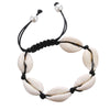 Summer White Shell Choker Necklace for Women Seashell Bracelets Rope Chain Shell Necklace Beach Women Girls Bohemian Jewelry