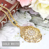 Sunspicems Morocco Jewelry Gold Color Long Pendant Necklace Sweater Chain For Women Arab Banquet Wedding Jewelry Caftan Chokers