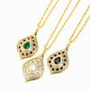 Sunspicems Unique Gold Color Morocco Long Pendant Necklace Snake Chain for Women Arabic Ethnic Wedding Jewelry Turkish Gift