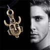 Supernatural necklace Dean Winchester Jensen Ackles amulet pendant jewelry for men and women