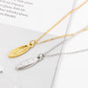 Surfboard Necklace For Women Girls Gold Color Surfing Dainty I love Surfer Sports Necklaces Wave Summer Beach Jewelry